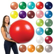 Jumbo Balloons come in 20 color options.